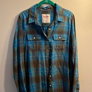 Mossimo flannel button down